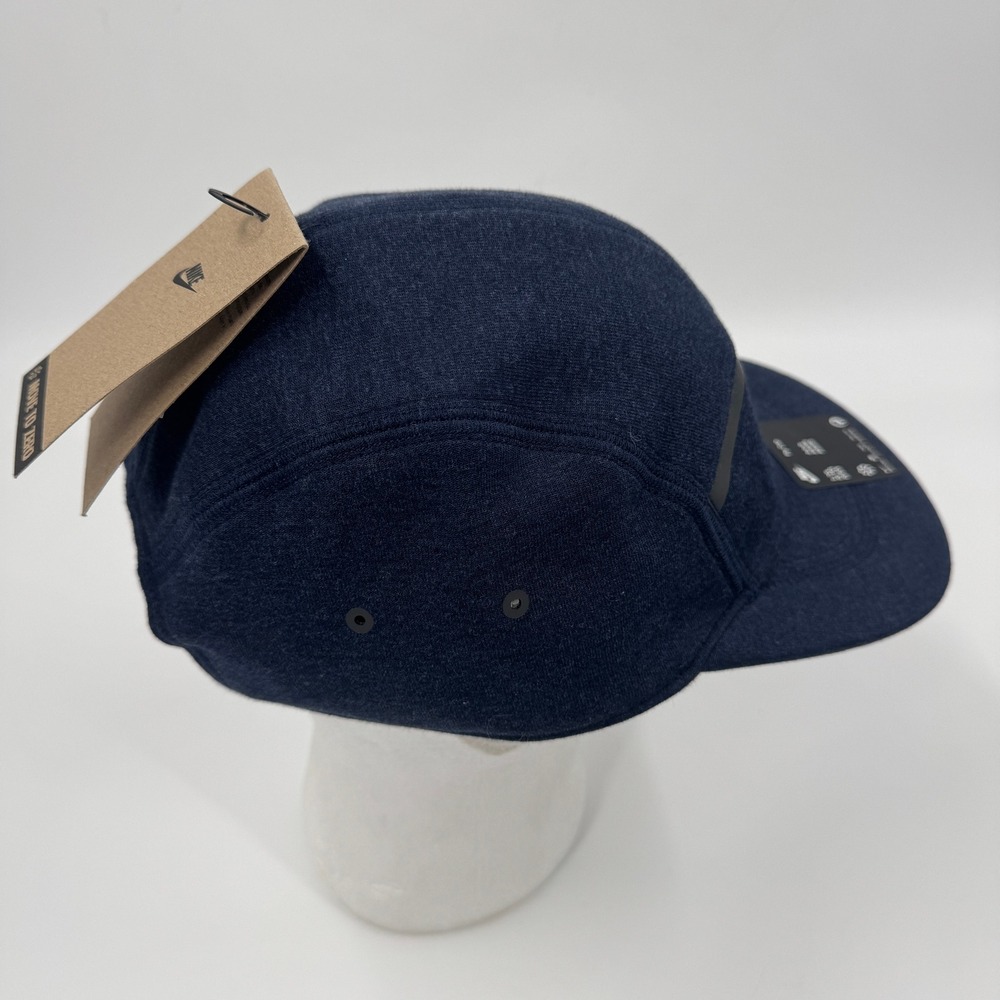 Nike Fly Cap 5-Panel Hat Navy Blue HJ3504-451 L/XL‎ Adjustable Strapback NEW - Picture 2 of 8